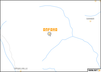 map of Anfama