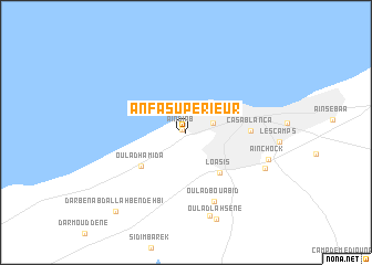 map of Anfa-Supérieur