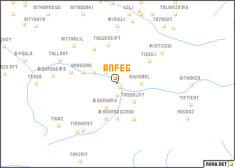 map of Anfeg