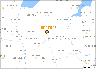 map of Anfeng