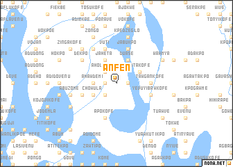 map of Anfen