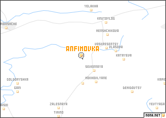 map of Anfimovka