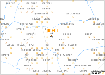 map of Anfin