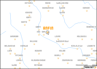 map of Anfin