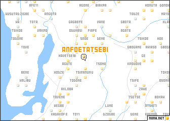 map of Anfoeta Tsebi
