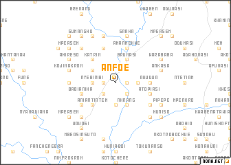 map of Anfoe