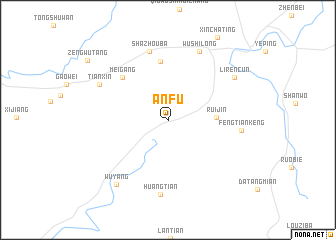 map of Anfu