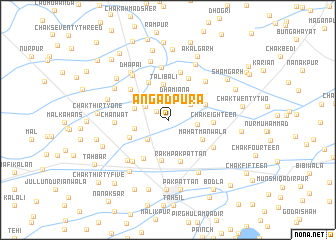 map of Angadpura