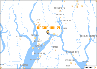 map of Angaghakiri