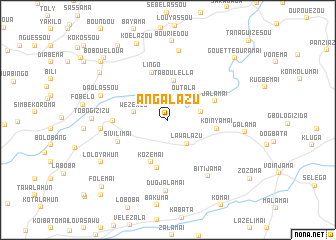 map of Angalazu