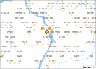 map of Angala