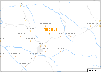 map of Angali
