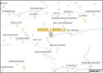 map of An Gallbhaile