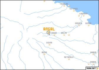 map of Angal