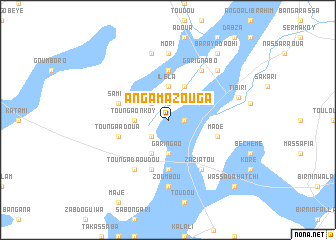 map of Anga Mazouga