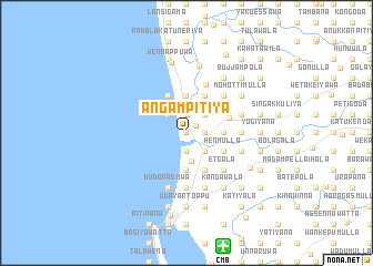 map of Angampitiya