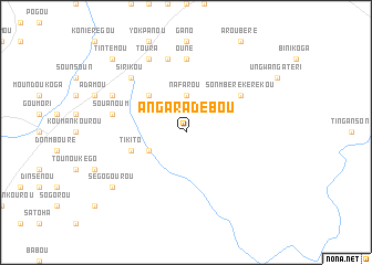 map of Angaradébou