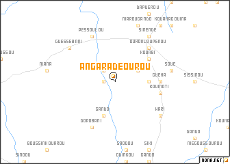 map of Angaradéourou