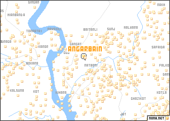 map of Angārbain