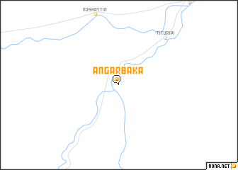 map of Angarbaka