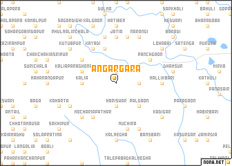 map of Āngārgāra