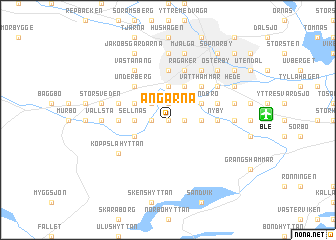 map of Ängarna