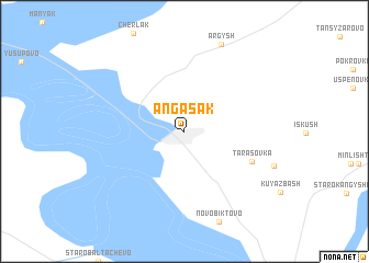 map of Angasak