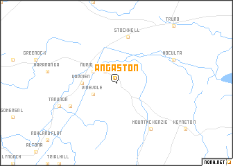 map of Angaston
