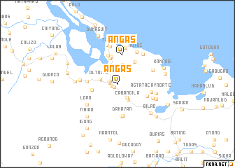 map of Angas