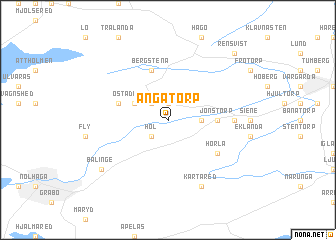 map of Ängatorp