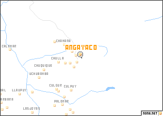 map of Angayaco