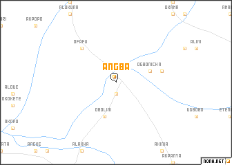 map of Angba