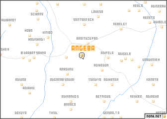 map of Āngeba