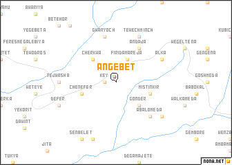 map of Āngebet