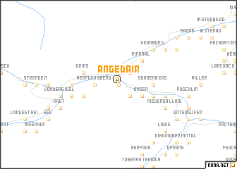 map of Angedair