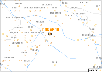 map of Angefām