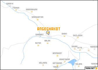 map of Angeghakotʼ