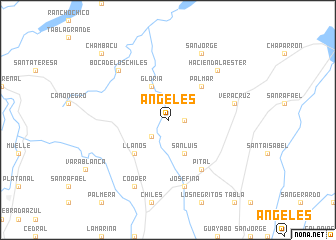 map of Ángeles