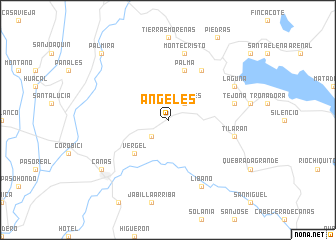 map of Ángeles