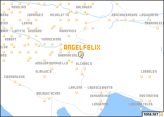 map of Ángel Félix