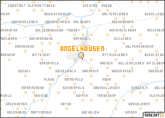 map of Angelhausen