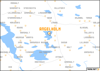 map of Ängelholm