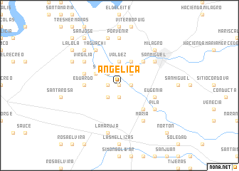 map of Angélica