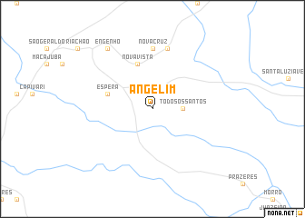 map of Angelim