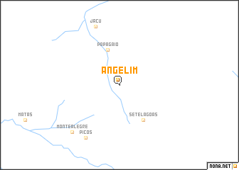 map of Angelim