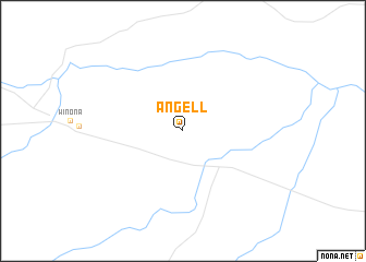 map of Angell