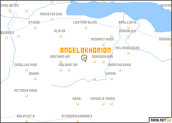 map of Angelokhórion