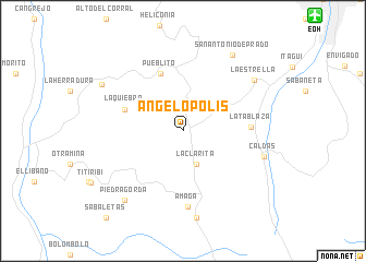 map of Angelópolis