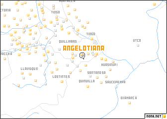 map of Angelo Tiana