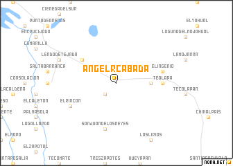 map of Ángel R. Cabada